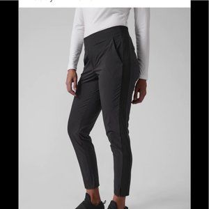 Athleta Brooklyn Ankle Pants Black 10P